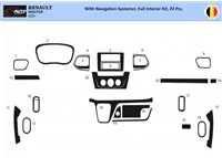 Renault Master III z roku 2019 Súprava obloženia palubnej dosky interiéru 3D Dekor 24 dielov - 2 Renault Master III z roku 2019 Súprava obloženia palubnej dosky interiéru 3D Dekor 24 dielov - 2