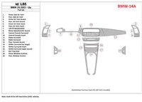 BMW Z4 2003-UP Kompletná súprava interiéru BD Dash Trim Kit - 1