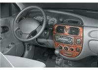 Renault Megane 03.99-02.03 Súprava obloženia palubnej dosky interiéru 3D Dekor 17 dielov - 1 Renault Megane 03.99-02.03 Súprava obloženia palubnej dosky interiéru 3D Dekor 17 dielov - 1