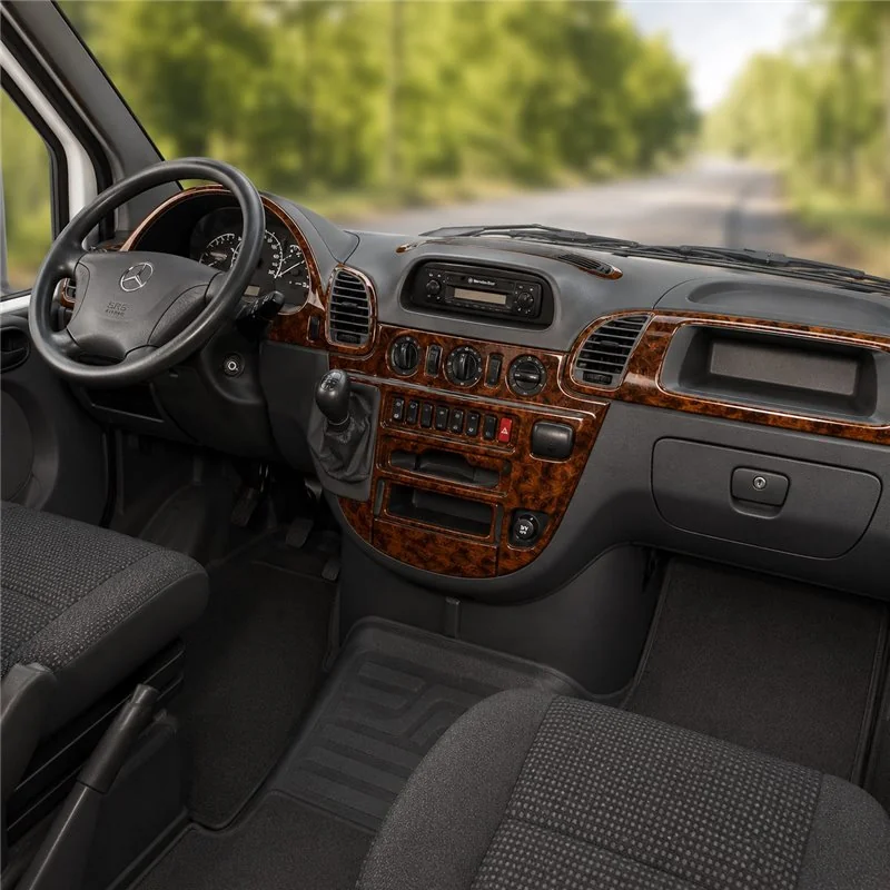 Mercedes Sprinter W903 2000-2006 3D dekor palubnej dosky, 24 dielov