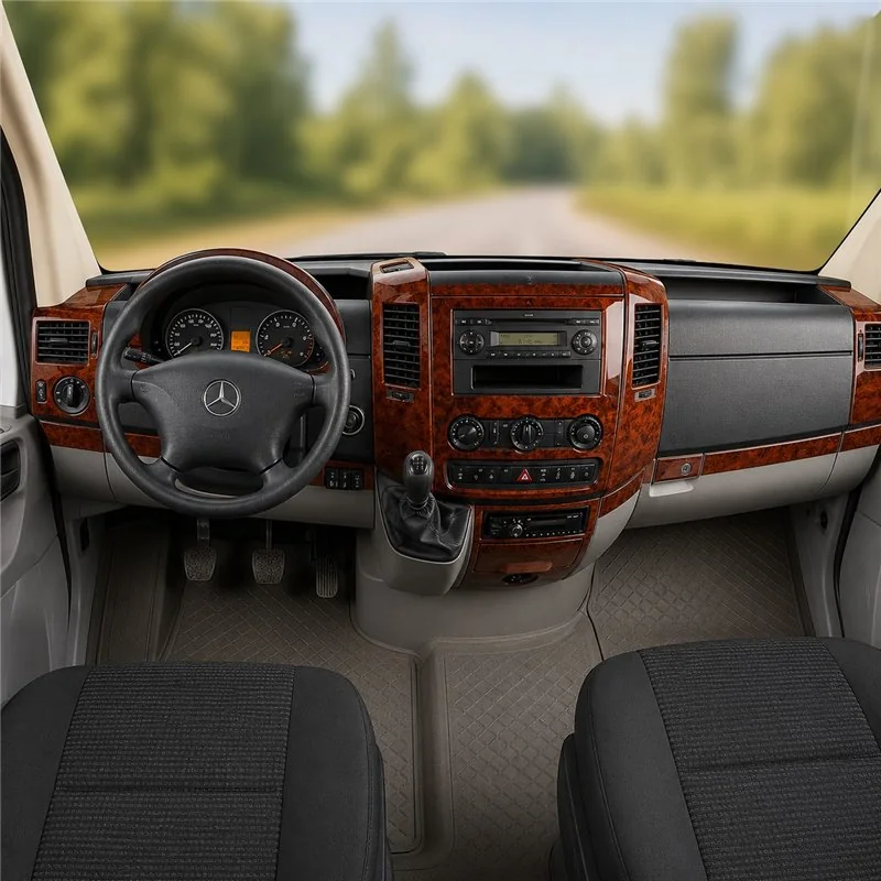 Mercedes Sprinter W906 2006+ 3D dekor palubnej dosky, 40 dielov
