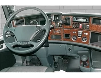 Scania R-Series R2 HighLine 2009 3D súprava obloženia palubnej dosky interiéru Dekorácia palubnej dosky 54 dielov - 1