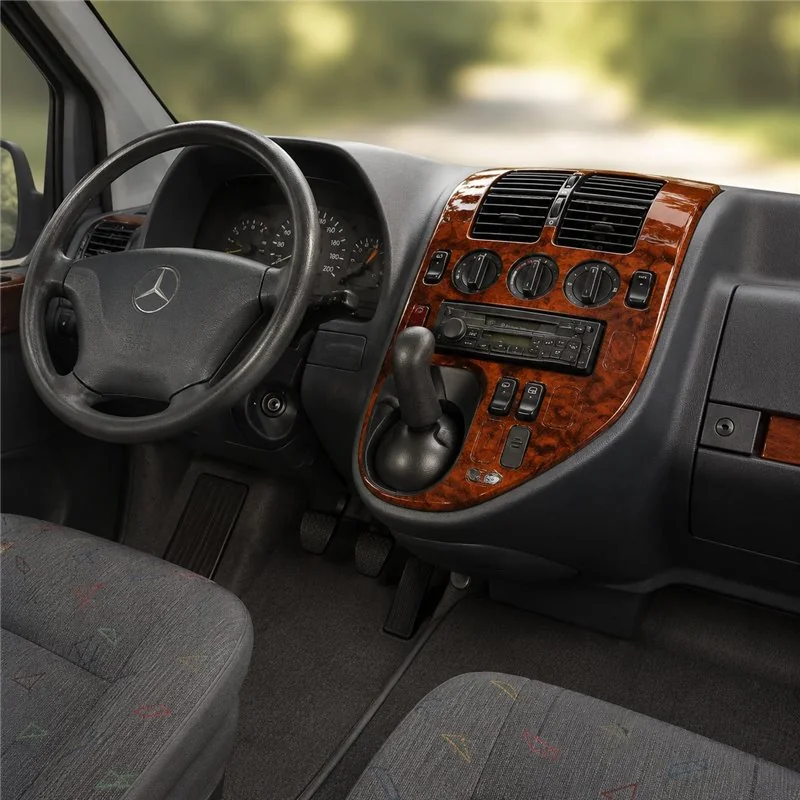 Mercedes Vito W638 1996-1999 3D dekor palubnej dosky, 23 dielov