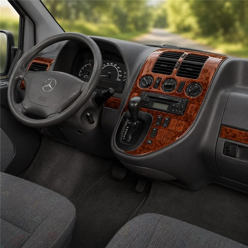 Mercedes Vito W638 1999-2004 3D dekor palubnej dosky, 24 dielov