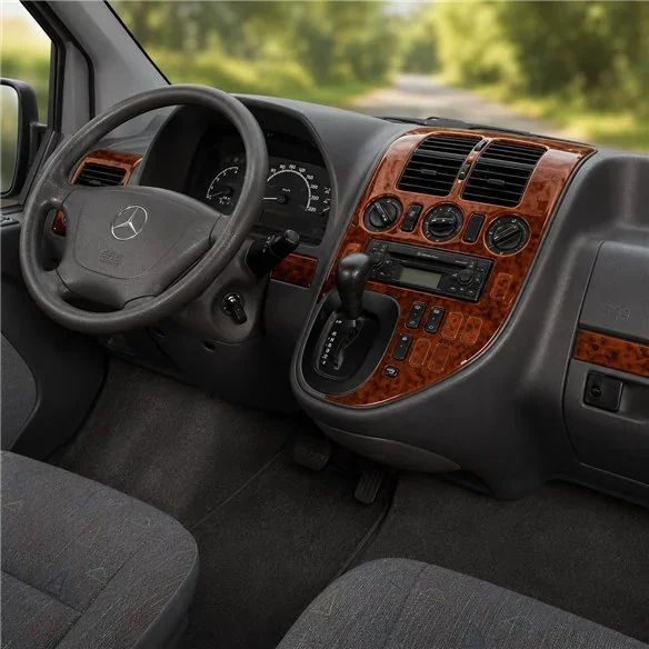 Mercedes Vito W638 1999-2004 3D dekor palubnej dosky, 24 dielov