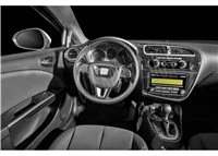 Seat Leon 01.2010 Súprava obloženia palubnej dosky 3D interiéru Dekorácia palubnej dosky 18 dielov - 1 Seat Leon 01.2010 Súprava obloženia palubnej dosky 3D interiéru Dekorácia palubnej dosky 18 dielov - 1