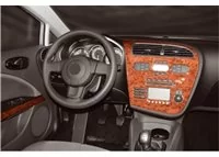 Seat Leon 1P 06.05-09.09 3D Súprava obloženia palubnej dosky interiéru Dekorácia palubnej dosky 8 dielov - 1 Seat Leon 1P 06.05-09.09 3D Súprava obloženia palubnej dosky interiéru Dekorácia palubnej dosky 8 dielov - 1