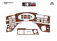 Setra 4-Series 01.2002 Súprava 3D obloženia palubnej dosky interiéru Dekorácia palubnej dosky 25 dielov - 2 Setra 4-Series 01.2002 Súprava 3D obloženia palubnej dosky interiéru Dekorácia palubnej dosky 25 dielov - 2