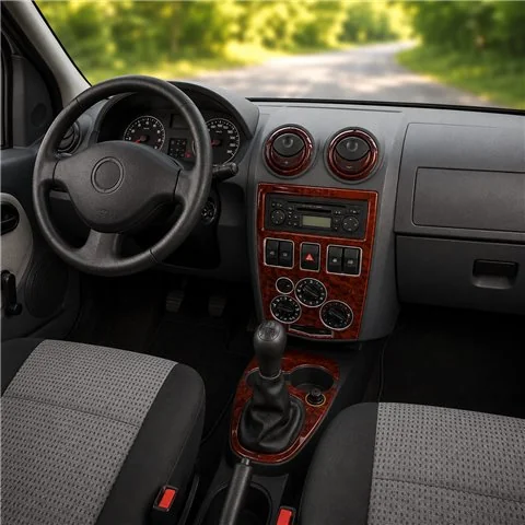Dacia Logan 2005-2009 3D dekor palubnej dosky, 20 dielov