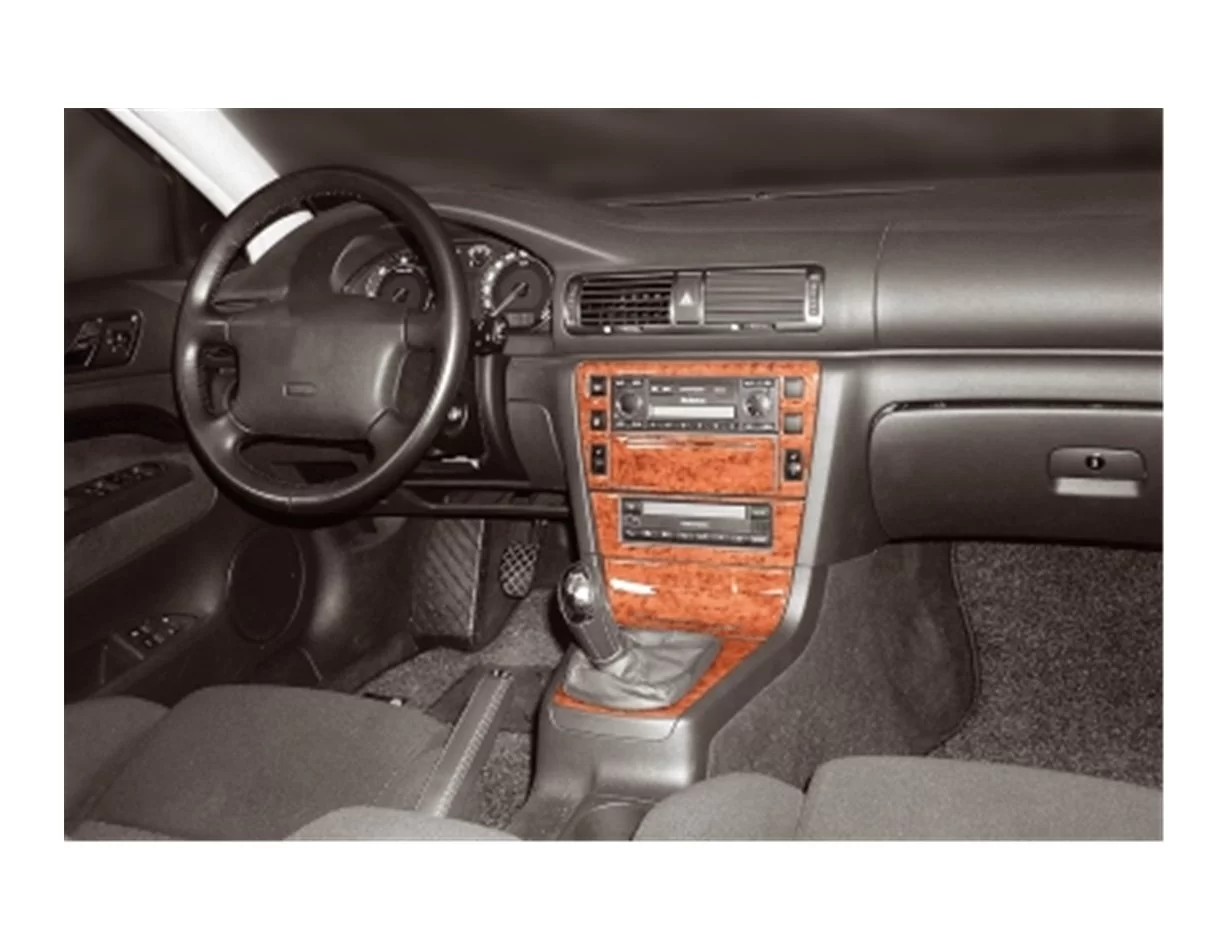 Škoda SuperB 02.02-12.07 3D Súprava obloženia palubnej dosky interiéru 6-dielna súprava obloženia palubnej dosky - 1