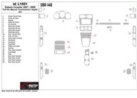 Subaru Forester 2007-2008 kompletná sada, automatická prevodovka, manuálna prevodovka AC interiér BD súprava obloženia palubnej Subaru Forester 2007-2008 kompletná sada, automatická prevodovka, manuálna prevodovka AC interiér BD súprava obloženia palubnej