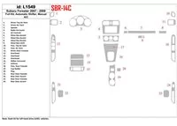 Subaru Forester 2007-2008 Kompletná sada, Manuálna prevodovka, Manuálna prevodovka AC Interiér BD Dash Trim Kit - 1 Subaru Forester 2007-2008 Kompletná sada, Manuálna prevodovka, Manuálna prevodovka AC Interiér BD Dash Trim Kit - 1