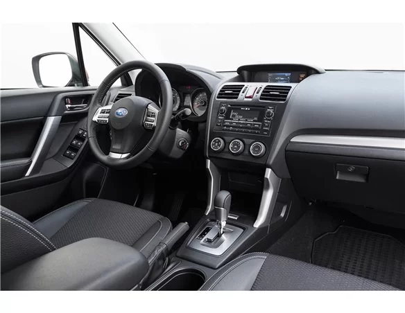 Subaru Forester 2014-2017 Súprava obloženia palubnej dosky interiéru 3D Dekor 28 dielov - 1