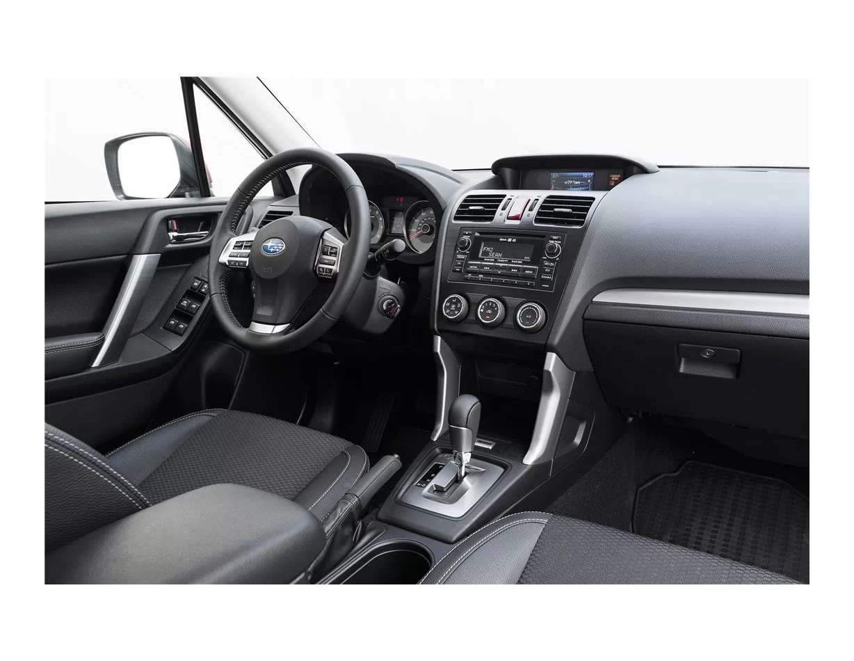 Subaru Forester 2014-2017 Súprava obloženia palubnej dosky interiéru 3D Dekor 28 dielov - 1