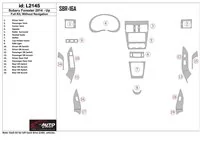 Kompletná súprava Subaru Forester 2014-UP s vnútornou súpravou NAVI BD Dash Trim Kit - 1 Kompletná súprava Subaru Forester 2014-UP s vnútornou súpravou NAVI BD Dash Trim Kit - 1