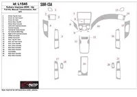Subaru Impreza 2009-UP kompletná sada, manuálna prevodovka, ?? Súprava obloženia palubnej dosky STI interiéru BD - 1 Subaru Impreza 2009-UP kompletná sada, manuálna prevodovka, ?? Súprava obloženia palubnej dosky STI interiéru BD - 1