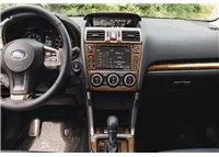 Subaru Impreza G5 2015-2018 Súprava obloženia palubnej dosky 3D interiéru Dekorácia palubnej dosky 26 dielov - 1 Subaru Impreza G5 2015-2018 Súprava obloženia palubnej dosky 3D interiéru Dekorácia palubnej dosky 26 dielov - 1