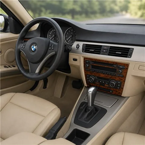 BMW 3 Series E90 2006-2010 3D dekor palubnej dosky, 18 dielov