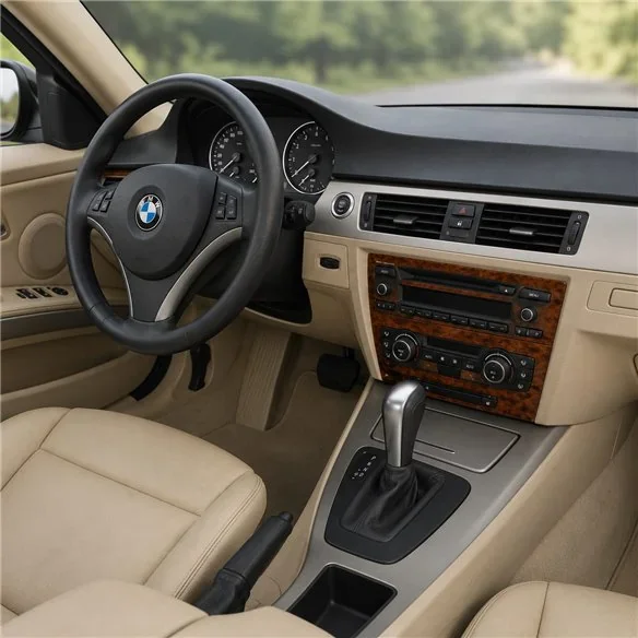 BMW 3 Series E90 2006-2010 3D dekor palubnej dosky, 18 dielov