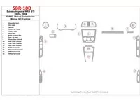 Subaru Impreza WRX 2005-2008 kompletná sada, manuálna prevodovka, manuálna prevodovka AC ovládanie interiéru BD súprava obloženi Subaru Impreza WRX 2005-2008 kompletná sada, manuálna prevodovka, manuálna prevodovka AC ovládanie interiéru BD súprava obloženi