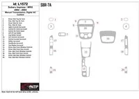 Subaru Impreza/WRX 2002-2004 manuálna prevodovka, súprava automatickej regulácie striedavého prúdu interiéru BD - 1 Subaru Impreza/WRX 2002-2004 manuálna prevodovka, súprava automatickej regulácie striedavého prúdu interiéru BD - 1