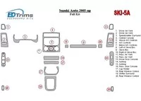 Suzuki Aero 2005-UP Kompletná súprava interiéru BD Dash Trim Kit - 1