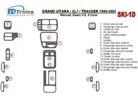 Suzuki Grand Vitara 1999-2002 Suzuki Gr? Vitara/XL7,1999-UP, manuálna prevodovka, základná sada, 4-dverový interiér BD Dash Trim