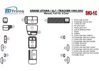 Suzuki Grand Vitara 1999-2002 Suzuki Gr? Vitara/XL7, 1999-UP, Manuálna prevodovka, Kompletná sada, 4-dverový interiér BD Dash Tr