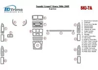 Suzuki Grand Vitara 2006-2009 Kompletná súprava interiéru BD Dash Trim Kit - 1