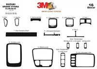 Suzuki Grand vitara 4x4 03.98-08.05 3D Súprava obloženia palubnej dosky interiéru Dekorácia palubnej dosky 16 dielov - 2