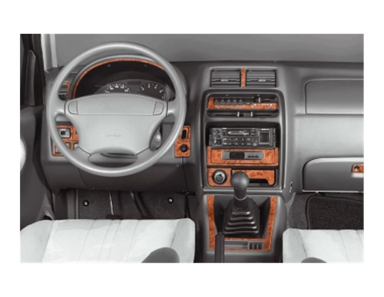 Suzuki Vitara 4x4 03.97-07.05 3D Súprava obloženia palubnej dosky interiéru Dekorácia palubnej dosky 26 dielov - 1