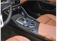 Alfa Romeo 2015 Giulia 952 3D Súprava obloženia palubnej dosky interiéru Dekorácia palubnej dosky 33 dielov - 2 Alfa Romeo 2015 Giulia 952 3D Súprava obloženia palubnej dosky interiéru Dekorácia palubnej dosky 33 dielov - 2