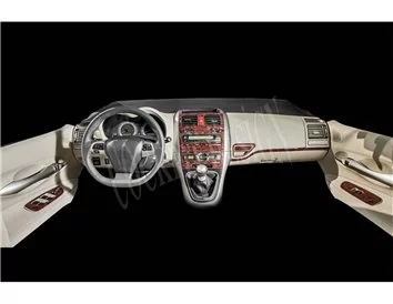 Toyota Auris 01.2008 Súprava obloženia palubnej dosky 3D interiéru Dekorácia palubnej dosky 16 dielov - 1