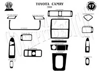Toyota Camry 01.00-12.02 Súprava obloženia palubnej dosky 3D interiéru 17 dielov - 1 Toyota Camry 01.00-12.02 Súprava obloženia palubnej dosky 3D interiéru 17 dielov - 1