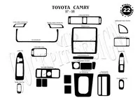 Toyota Camry 12,97-12,99 3D súprava obloženia palubnej dosky interiéru 24-dielna súprava obloženia palubnej dosky - 1 Toyota Camry 12,97-12,99 3D súprava obloženia palubnej dosky interiéru 24-dielna súprava obloženia palubnej dosky - 1