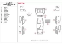 Kompletná súprava obloženia palubnej dosky BD Toyota Camry 2015-UP - 1 Kompletná súprava obloženia palubnej dosky BD Toyota Camry 2015-UP - 1