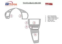 Toyota Celica 1990-1993 Kompletná súprava interiéru BD Dash Trim Kit - 1 Toyota Celica 1990-1993 Kompletná súprava interiéru BD Dash Trim Kit - 1