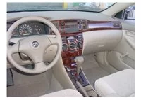 Toyota Corolla 06.04-08.07 Súprava obloženia palubnej dosky 3D interiéru Dekorácia palubnej dosky 19 dielov - 1 Toyota Corolla 06.04-08.07 Súprava obloženia palubnej dosky 3D interiéru Dekorácia palubnej dosky 19 dielov - 1