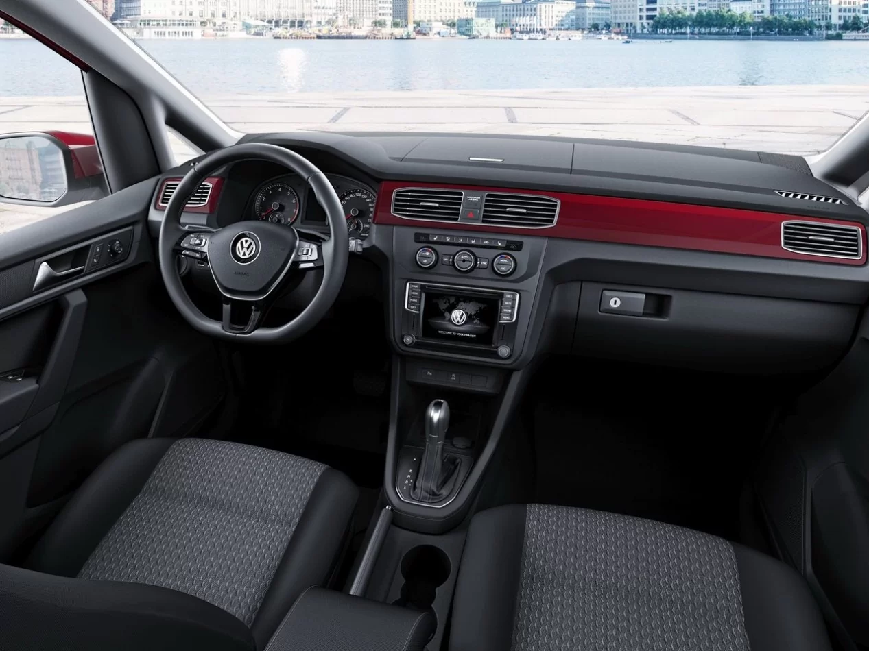 Volkswagen Caddy 09.2015 Súprava obloženia palubnej dosky 3D interiéru Dekorácia palubnej dosky 20 dielov - 1
