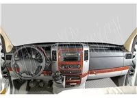 Volkswagen Crafter 04.2006 Súprava obloženia palubnej dosky 3D interiéru Dekorácia palubnej dosky 18 dielov - 1