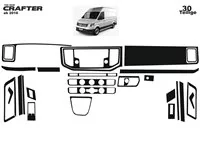 Volkswagen Crafter 2019 3D súprava obloženia palubnej dosky interiéru 30-dielna súprava obloženia palubnej dosky - 1 Volkswagen Crafter 2019 3D súprava obloženia palubnej dosky interiéru 30-dielna súprava obloženia palubnej dosky - 1