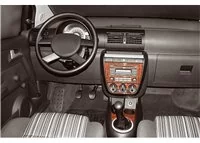 Volkswagen Fox 09.2005 Súprava obloženia palubnej dosky 3D interiéru Dekorácia palubnej dosky 9 dielov - 1