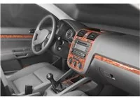Volkswagen Golf V Jetta 10.03-10.08 Súprava obloženia palubnej dosky interiéru 3D Dekor na palubnú dosku 16 dielov - 1 Volkswagen Golf V Jetta 10.03-10.08 Súprava obloženia palubnej dosky interiéru 3D Dekor na palubnú dosku 16 dielov - 1