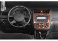Volkswagen Golf V Jetta 10.03-10.08 3D súprava obloženia palubnej dosky interiéru 3-dielna súprava obloženia palubnej dosky - 1 Volkswagen Golf V Jetta 10.03-10.08 3D súprava obloženia palubnej dosky interiéru 3-dielna súprava obloženia palubnej dosky - 1