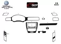 Volkswagen Jetta 01.2010 Súprava obloženia palubnej dosky 3D interiéru Dekorácia palubnej dosky 16 dielov - 5 Volkswagen Jetta 01.2010 Súprava obloženia palubnej dosky 3D interiéru Dekorácia palubnej dosky 16 dielov - 5