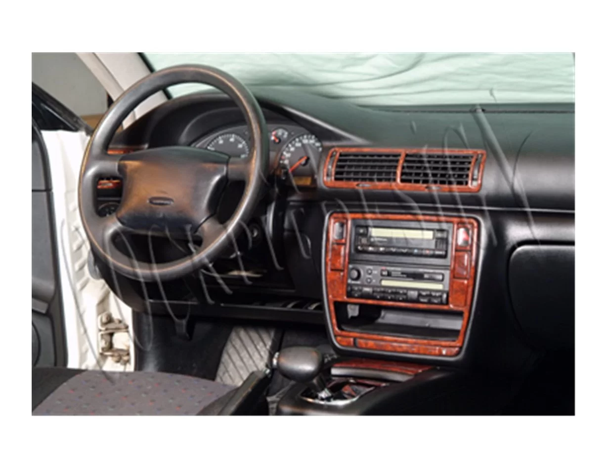Volkswagen Passat B5 Typ 3B 09.96-06.04 3D Súprava obloženia palubnej dosky interiéru Dekorácia palubnej dosky 26 dielov - 1