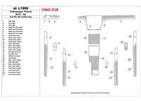 Volkswagen Passat B7 2012-UP SE Model Interiér BD Dash Trim Kit - 1