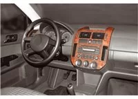 Volkswagen Polo 9N3 03.05-08.09 3D Súprava obloženia palubnej dosky interiéru Dekorácia palubnej dosky 15 dielov - 1