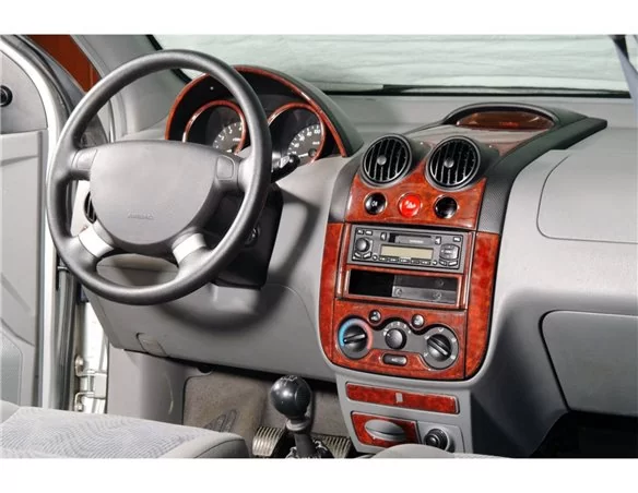 Chevrolet Kalos 01.2002 Súprava obloženia palubnej dosky 3D interiéru 6-dielna súprava obloženia palubnej dosky - 1