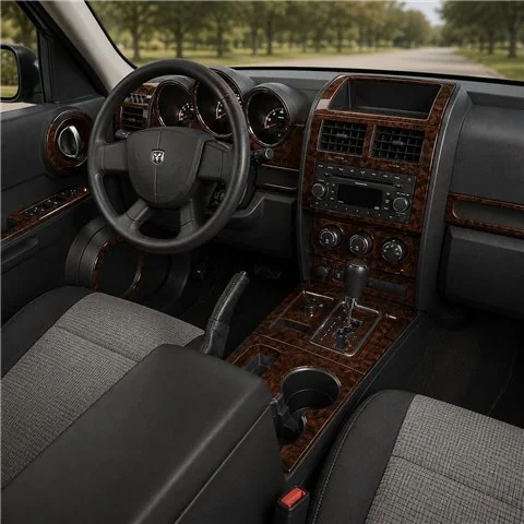 Dodge Nitro 2007-2012 3D dekor palubnej dosky, 74 dielov